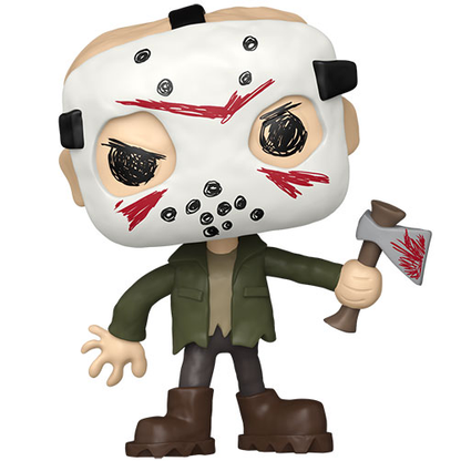 Funko Pop! Doodles: Jason Universe - (2082) Jason (Friday 13th) Vinyl Figure 9cm