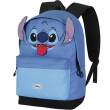 Disney Lilo e Stitch Backpack (Stitch Happy Face) - Zaino per scuola, viaggio, con cinghie regolabili