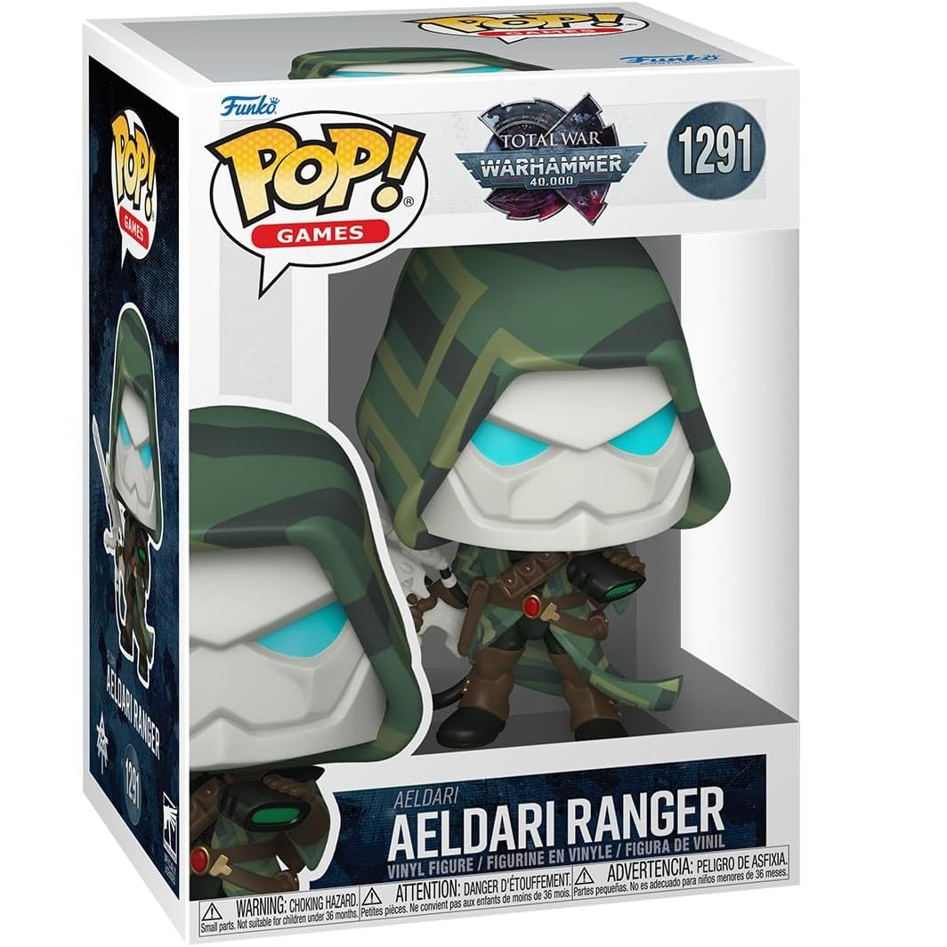 Funko Pop! Games: WarHammer 40.000 - (1291) Aeldari Ranger - Vinyl Figure 9cm