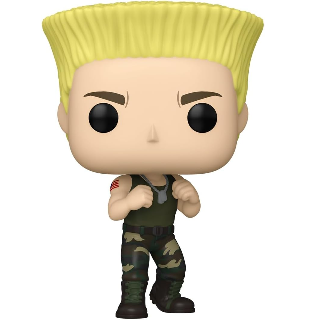 Funko Pop! Movies - Street Fighter (2100) Guile - Vinyl Figure 9Cm