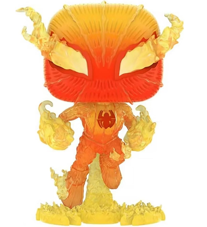 Funko Pop ! Marvel - Human Torch (1606) Spiderman Mash-Up - Vinyl Figure 9Cm