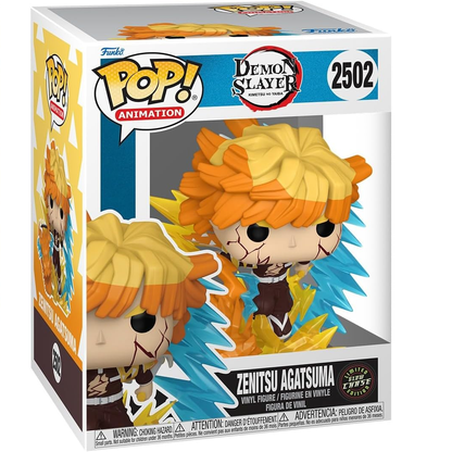 Funko Pop! Animation Demon Slayer (2502) Zenitsu Agatsuma (CHASE) Glows In The Dark - Vinyl Figure 9cm