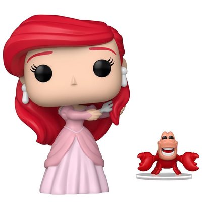 Funko Pop! Disney: The Little Mermaid La Sirenetta (1755) Ariel With Sebastian 9Cm