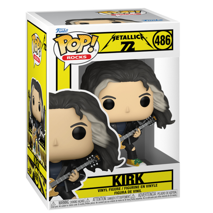 Funko Pop! Rocks Metallica 72 Season - (486) Kirk Hammett Figure 9cm