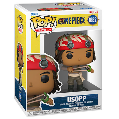 Funko Pop! TV Netflix: One Piece (1882) Usopp Figure Live Action 9cm