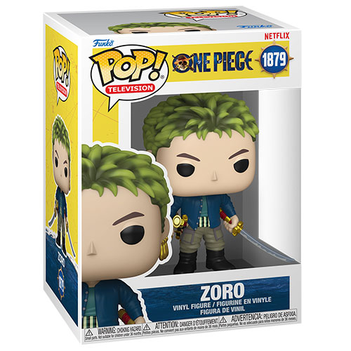 Funko Pop! TV Netflix: One Piece (1879) Zoro - Live Action Figure 9cm