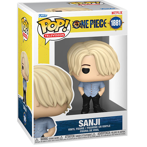 Funko Pop! TV Netflix: One Piece - (1881) Sanji Figure Live Action 9cm