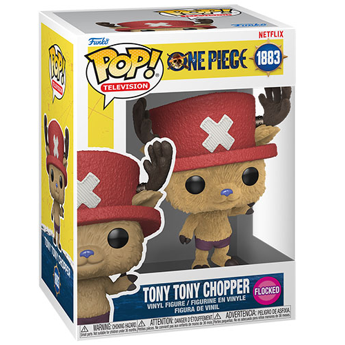 Funko Pop! TV Netflix: One Piece - (1883) Tony Tony Chopper (Flocked)