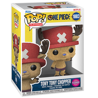 Funko Pop! TV Netflix: One Piece - (1883) Tony Tony Chopper (Flocked)