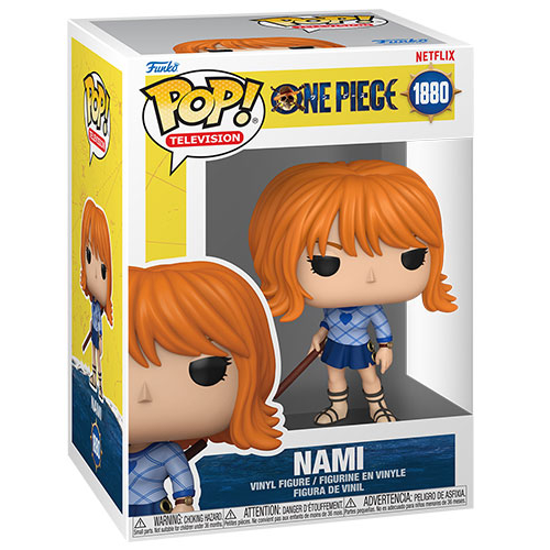 Funko Pop! TV Netflix: One Piece - (1880) Nami Figure Live Action 9cm