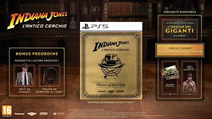 Indiana Jones E L'Antico Cerchio Premium Edition Ps5 Gioco Italiano Playstation5