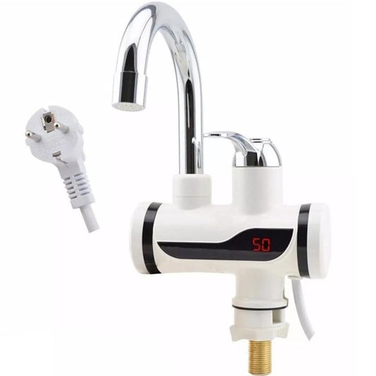 Rubinetto Elettrico Instantaneo Caldaia Acqua Calda Canna Alta Con Display J01