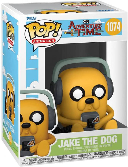 Funko Pop Animation Adventure Time Cartoon N - Jake The Dog (1074) Vinyl Figure
