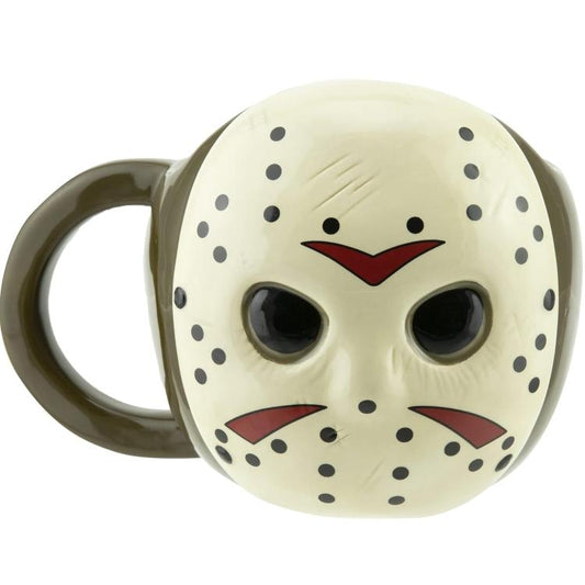 Paladone Friday The 13Th "Jason Voorhees" Shaped Mug Tazza Caffè Ceramica 500Ml