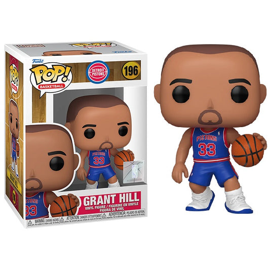 Funko Pop ! Nba Legends - (196) Grant Hill Legends Pistons Vinyl Figure 9Cm