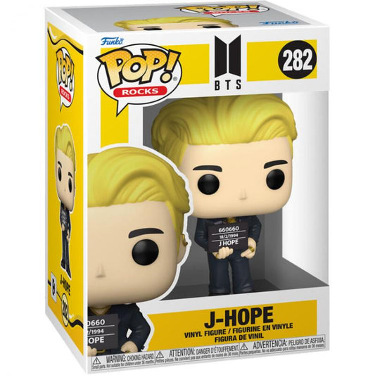Funko Pop Rocks Bts Series 3 - J-Hope (282) Vinyl Figure Boy Band Da Collezione