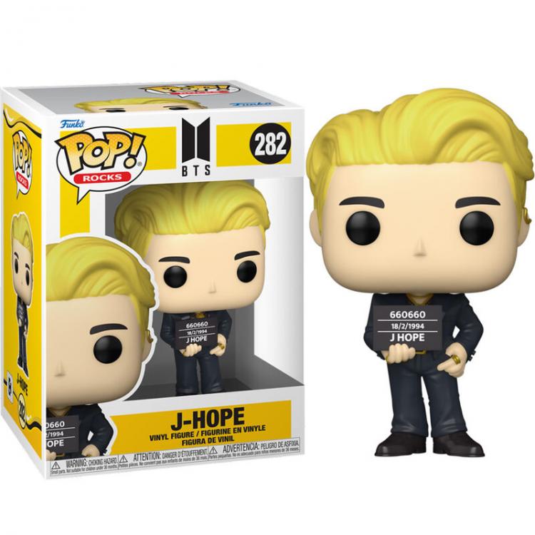 Funko Pop Rocks Bts Series 3 - J-Hope (282) Vinyl Figure Boy Band Da Collezione