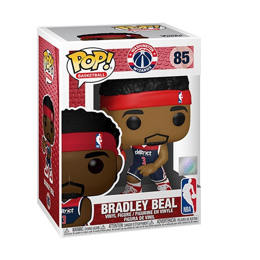 Funko Pop Nba Basketball Washington Wizards Bradley Beal 85 Vinyl Figure Nuovo