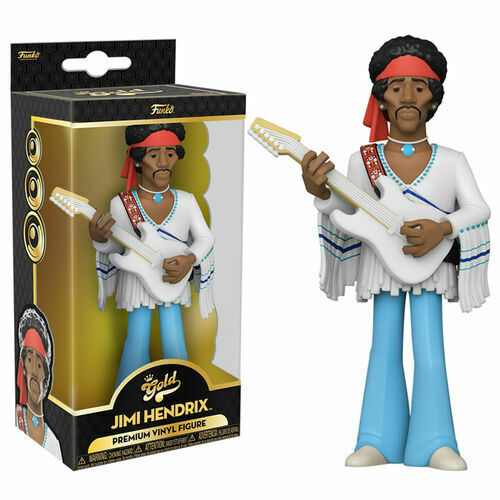 Funko Gold - Jimi Hendrix Premium Vinyl Figure 13Cm Guitar Da Collezione
