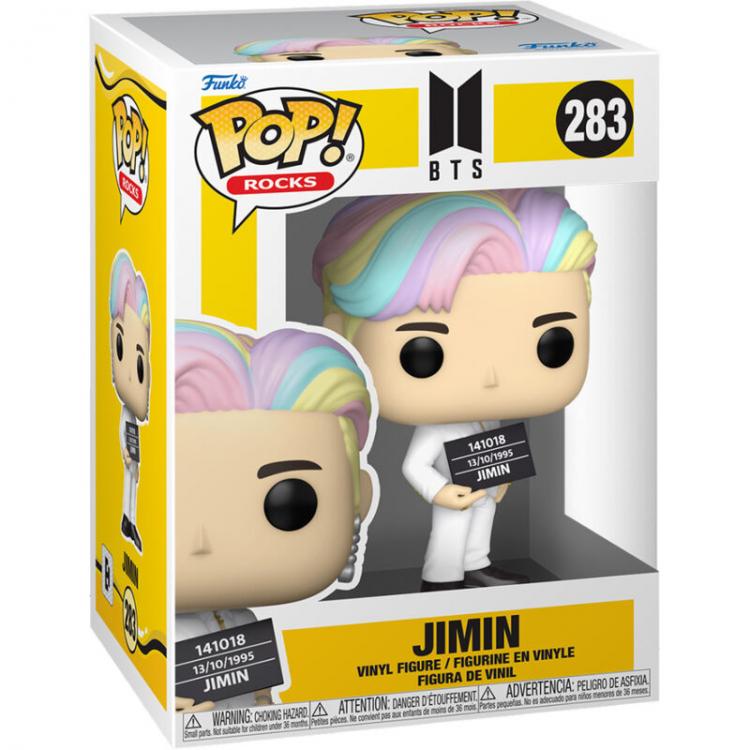 Funko Pop Rocks Bts Series 3 - Jimin (283) Vinyl Figure Boy Band Da Collezione