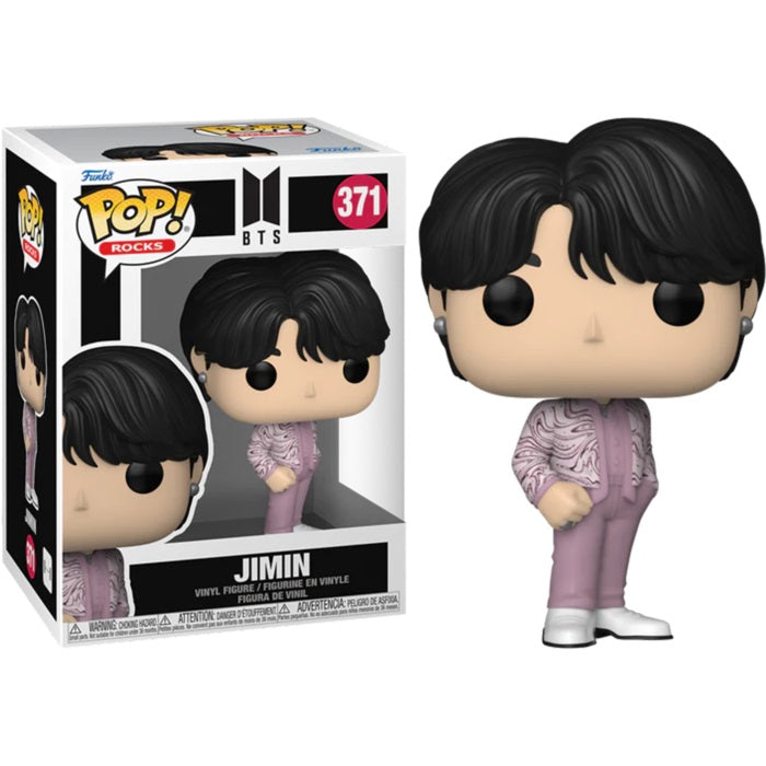 Funko Pop ! Rocks Bts Series 4 - (371) Jimin Proof Vinyl Figure Boyband 9Cm