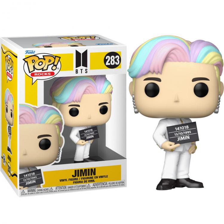 Funko Pop Rocks Bts Series 3 - Jimin (283) Vinyl Figure Boy Band Da Collezione
