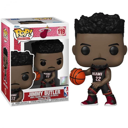 Funko Pop ! Basketball Nba - Jimmy Butler (119) Black Jersey Vinyl Action Figure