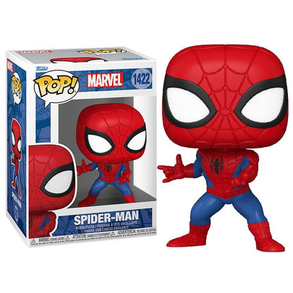 Funko Pop ! Marvel New Classic Spider Man - (1422) Spider Man Vinyl Figure 9Cm