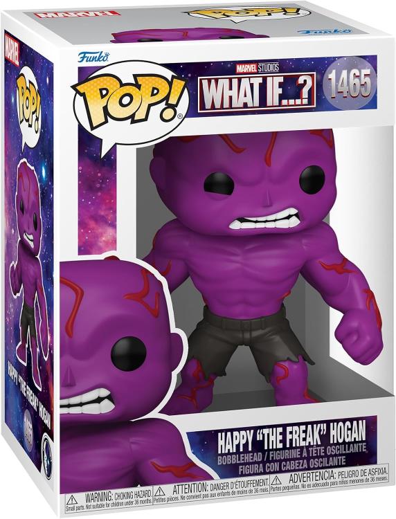 Funko Pop ! Marvel Studios What If...? (1465) Happy The Freak Hogan Vinyl Figure