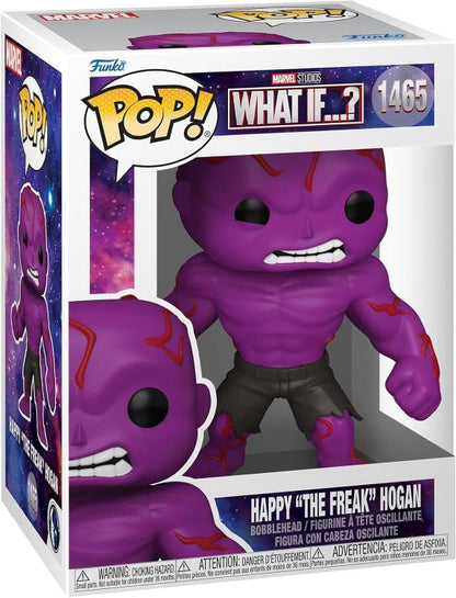 Funko Pop ! Marvel Studios What If...? (1465) Happy The Freak Hogan Vinyl Figure