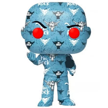 Funko Pop ! Wwe (44) Artist Series: The Rock W/Case "Special Edition" Figure 9Cm
