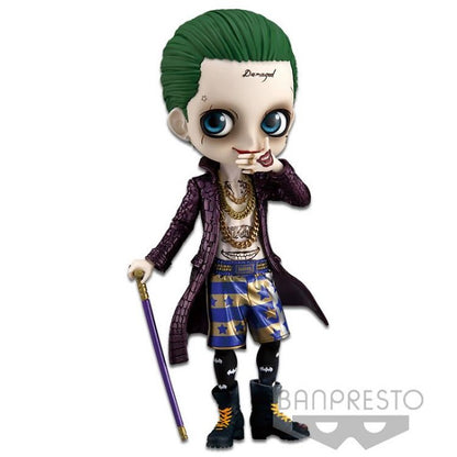 BANPRESTO Q POSKET DC SUICIDE SQUAD - JOKER STATUETTA BANDAI ACTION FIGURE 14CM