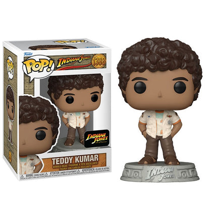 Funko Pop ! Movies Indiana Jones - (1388) Teddy Kumar Vinyl Figure Bobble 9Cm