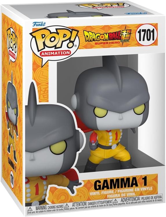 Funko Pop ! Animation - Dragon Ball: Super Hero - (1701) Gamma 1 Figure 9cm