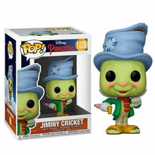 Funko Pop ! Disney Pinocchio - (1026) Grillo Parlante Figure Jiminy Cricket 9Cm