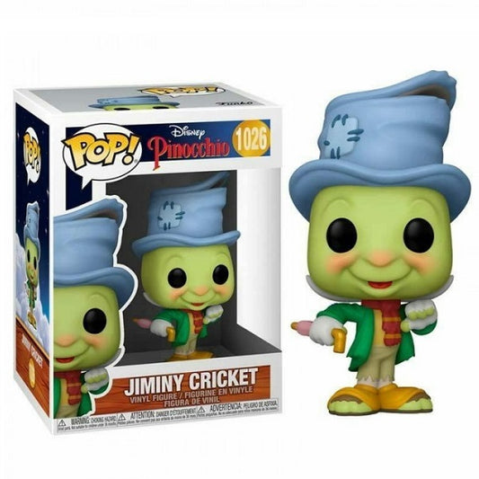 Funko Pop ! Disney Pinocchio - (1026) Grillo Parlante Figure Jiminy Cricket 9Cm