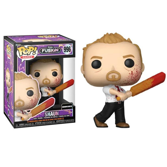 Funko Fusion Pop ! Games - (996) Shaun & Dead Shaun  Vinyl Figure Statuetta 9Cm