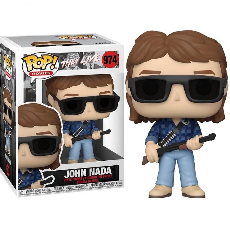 Funko Pop ! Movies They Live - John Nada (974) Music Vinyl Figure Da Collezione