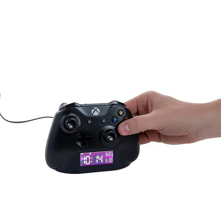 Paladone Sveglia Digitale Microsoft X Box Joy Stick Alarm Clock Controller Nero