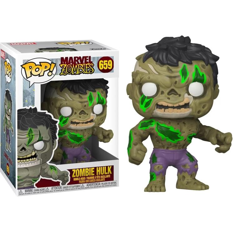 Funko Pop ! Marvel Zombies - Zoombies Hulk - (659) Statuetta Vinyl Figure 9Cm