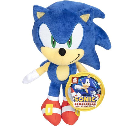 Jakks Pacific Peluche Sonic The Hedgehog (Sonic) 22Cm Pupazzo Toys Plush 9" Sega