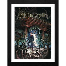 ABYSTYLE - JUJUTSU KAISEN (ITADORI & SUKUNA) POSTER INCORNICIATO STAMPA CORNICE