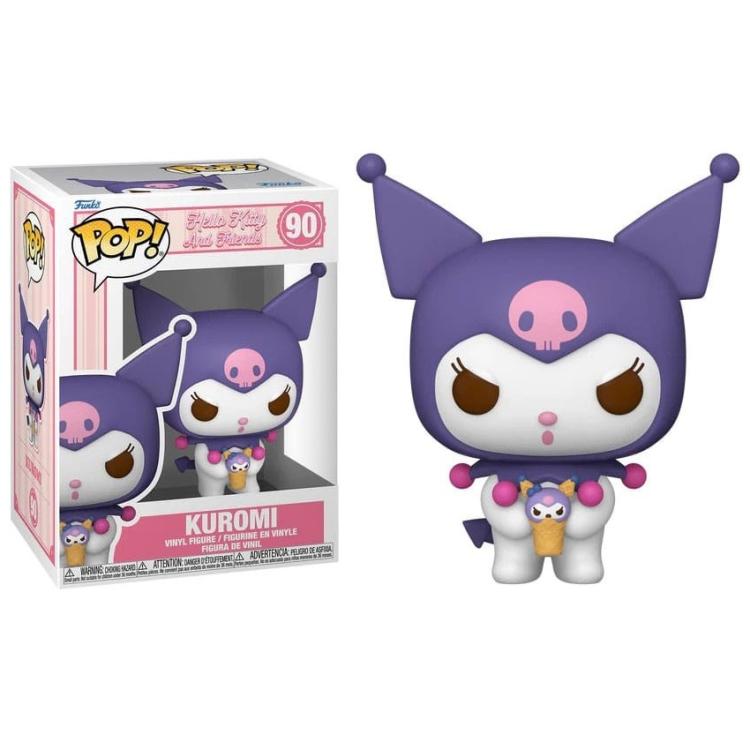Funko Pop ! Sanrio Hello Kitty And Friends - (90) Kuromi Vinyl Figure 9Cm