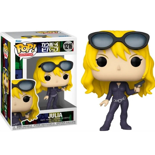 Funko Pop ! Animation Cowboy Bebop - Julia (1216) Blonde Hair Girl Vinyl Figure