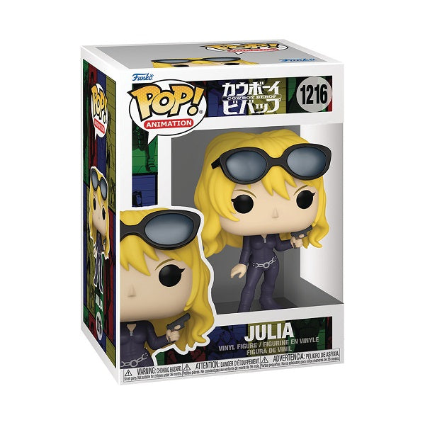 Funko Pop ! Animation Cowboy Bebop - Julia (1216) Blonde Hair Girl Vinyl Figure