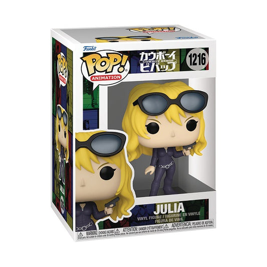 Funko Pop ! Animation Cowboy Bebop - Julia (1216) Blonde Hair Girl Vinyl Figure