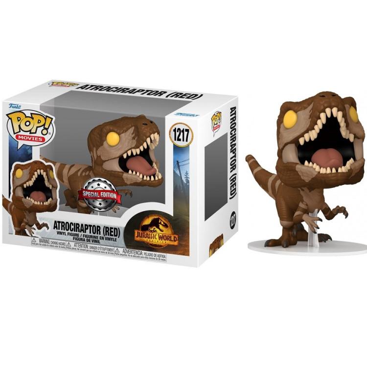 Funko Pop ! Movies - Jurassic World Dominion - (1217) Atrociraptor (Red) Special