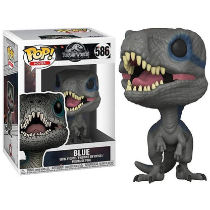 Funko Pop ! Movis - Jurassic World - (586) Blue  - Park Vinyl Figure 9Cm