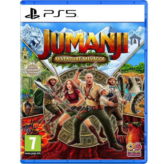 Jumanji Avventure Selvagge Ps5 Videogioco Playstation 5 Eu Italiano Nuovo