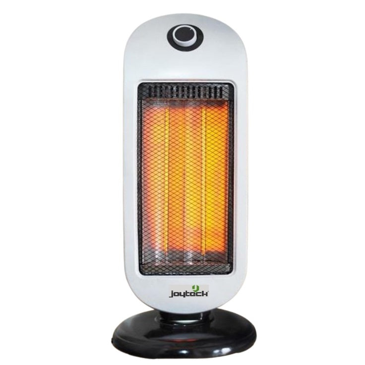 Joyteck Stufa Elettrica Al Carbonio Oscillante Stufetta Alogena 500/1000W Bianca